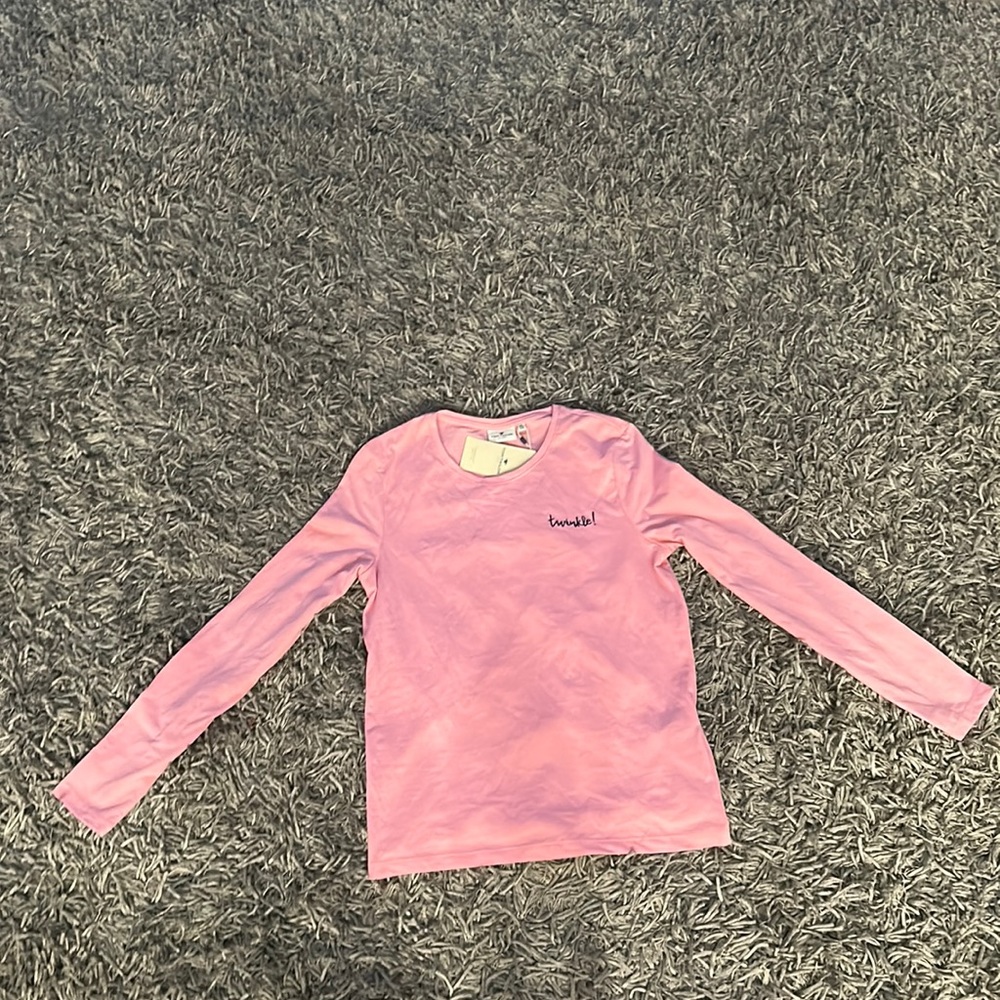 Tom Tailor Girls Pink Long Sleeve Shirt XL